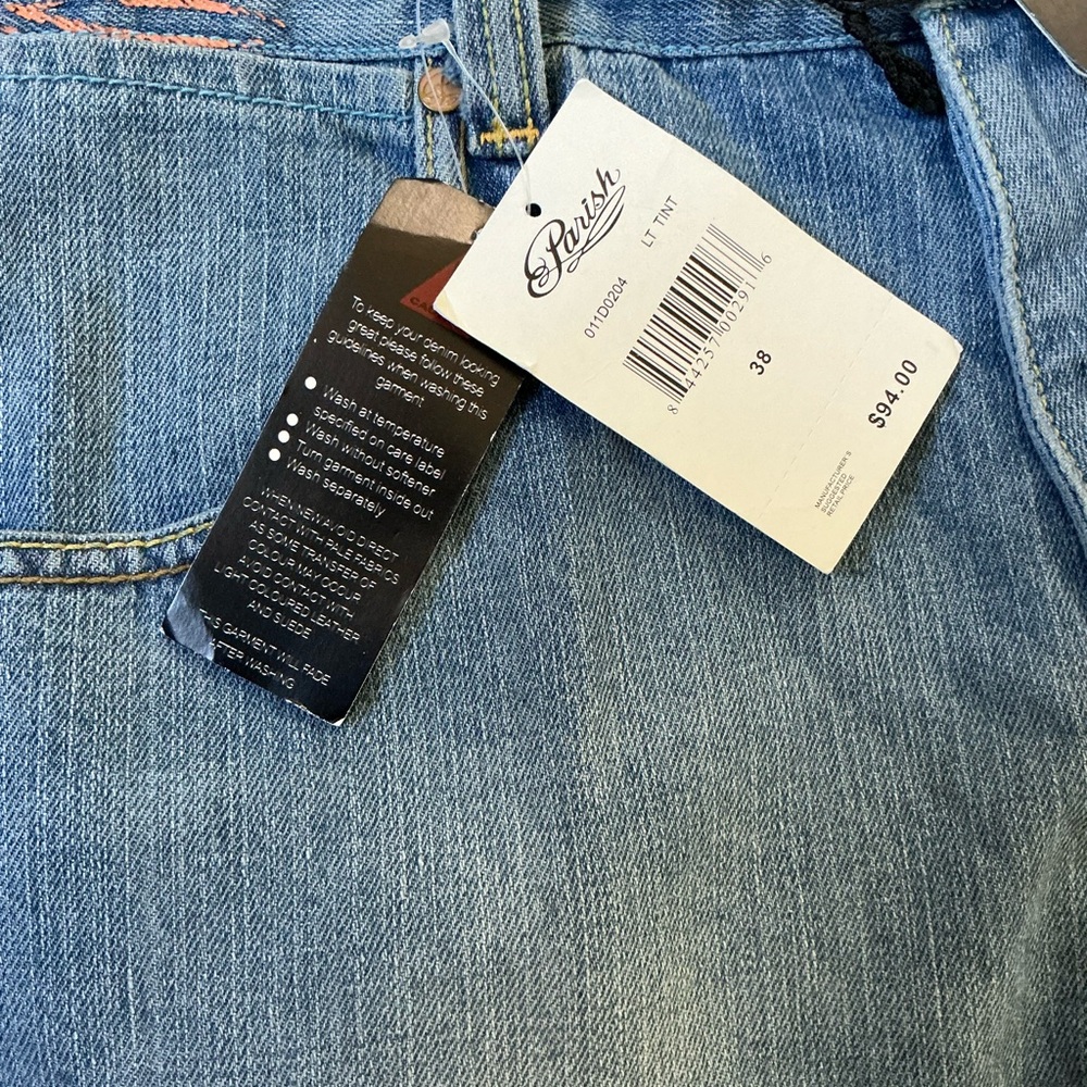 Pistola Light Blue Men's Relaxed Jeans - Picture 3 of 9